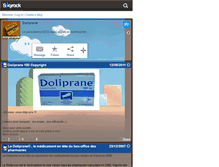 Tablet Screenshot of doliprane06.skyrock.com