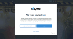 Desktop Screenshot of blackyv12.skyrock.com