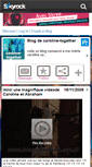 Mobile Screenshot of caroline-together.skyrock.com