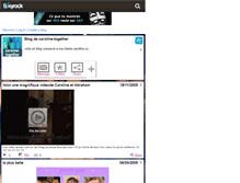 Tablet Screenshot of caroline-together.skyrock.com