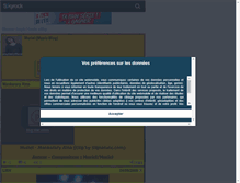 Tablet Screenshot of murielofficiel.skyrock.com