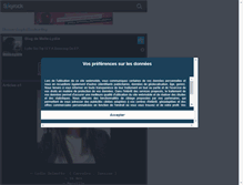 Tablet Screenshot of melle-lydiie.skyrock.com