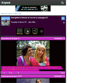 Tablet Screenshot of georgette-simone.skyrock.com