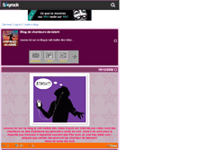 Tablet Screenshot of chanteurs-de-talent.skyrock.com