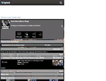 Tablet Screenshot of amel-bent-superstar.skyrock.com