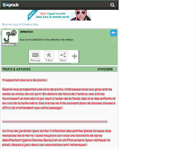 Tablet Screenshot of detection16.skyrock.com