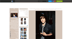 Desktop Screenshot of first-fiction-biebs.skyrock.com