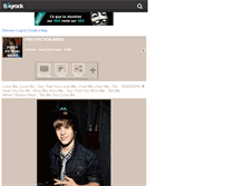 Tablet Screenshot of first-fiction-biebs.skyrock.com