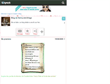 Tablet Screenshot of hermy-and-drago.skyrock.com