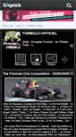 Mobile Screenshot of formule1-officiel.skyrock.com