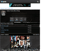 Tablet Screenshot of daddy-yankee-oficial.skyrock.com