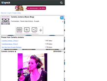 Tablet Screenshot of cameliajordana-2009-x3.skyrock.com
