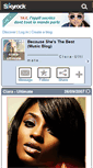Mobile Screenshot of ciara-ultimate.skyrock.com
