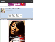 Tablet Screenshot of ciara-ultimate.skyrock.com