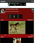 Tablet Screenshot of chevalphoto.skyrock.com