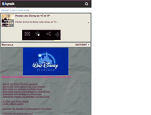 Tablet Screenshot of disney-paroles-vo-vf.skyrock.com