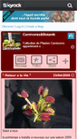 Mobile Screenshot of carnivorebotanik.skyrock.com