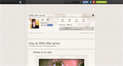 Desktop Screenshot of little-star-green.skyrock.com