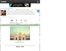 Tablet Screenshot of hamduliilah.skyrock.com