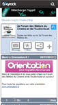 Mobile Screenshot of forummetierscinema.skyrock.com