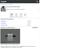 Tablet Screenshot of dj-lacoste-313.skyrock.com