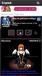 Mobile Screenshot of gothiques-mangas.skyrock.com