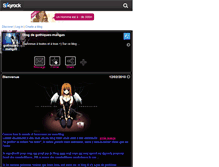 Tablet Screenshot of gothiques-mangas.skyrock.com