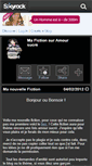 Mobile Screenshot of fiction-amour-sucre0.skyrock.com