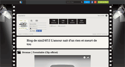 Desktop Screenshot of nini24f12.skyrock.com
