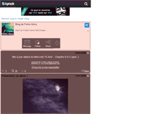 Tablet Screenshot of forks-story.skyrock.com