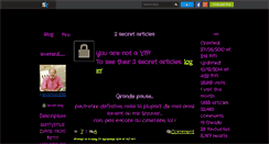 Desktop Screenshot of levetard35.skyrock.com