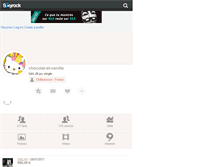 Tablet Screenshot of chocolat-et-vanilla.skyrock.com