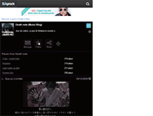 Tablet Screenshot of death-note-music-fic.skyrock.com