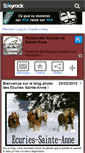 Mobile Screenshot of ecuries-sainte-anne.skyrock.com
