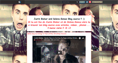 Desktop Screenshot of fanofjustinandselena.skyrock.com