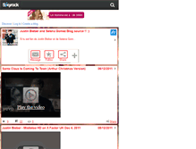 Tablet Screenshot of fanofjustinandselena.skyrock.com