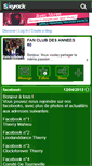 Mobile Screenshot of fanclubdesannees60.skyrock.com