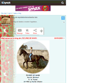 Tablet Screenshot of equitationlarochechalais.skyrock.com