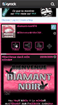 Mobile Screenshot of diamant-noir974.skyrock.com