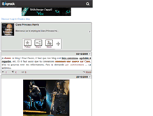 Tablet Screenshot of ciara-princess-harris.skyrock.com