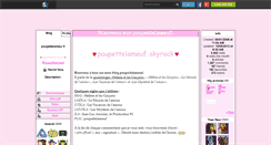 Desktop Screenshot of poupettelameuf.skyrock.com