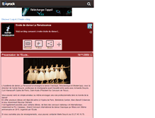Tablet Screenshot of danse-renaissance.skyrock.com