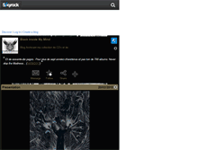 Tablet Screenshot of blackinsidemymind.skyrock.com