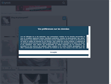 Tablet Screenshot of jolipoupee47.skyrock.com