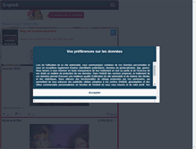 Tablet Screenshot of mylene-amandine.skyrock.com