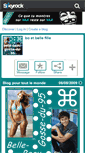 Mobile Screenshot of belle-beau-gosse-du-95.skyrock.com