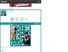 Tablet Screenshot of belle-beau-gosse-du-95.skyrock.com