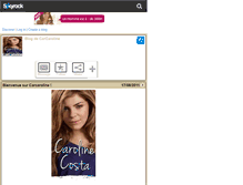 Tablet Screenshot of carcaroline.skyrock.com