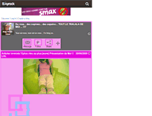 Tablet Screenshot of eug-miss-rose.skyrock.com