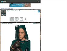Tablet Screenshot of fic-dragohermy-x3.skyrock.com